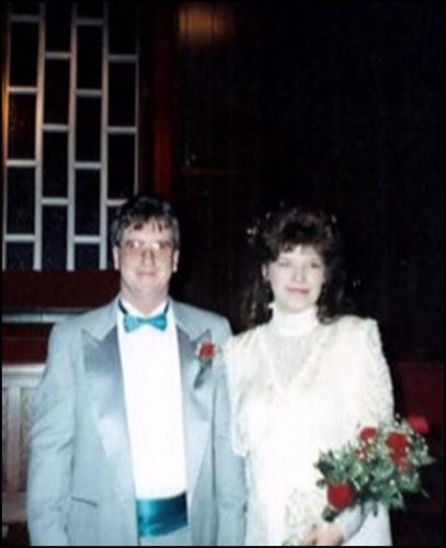 Tracy and Mom Wedding 1990